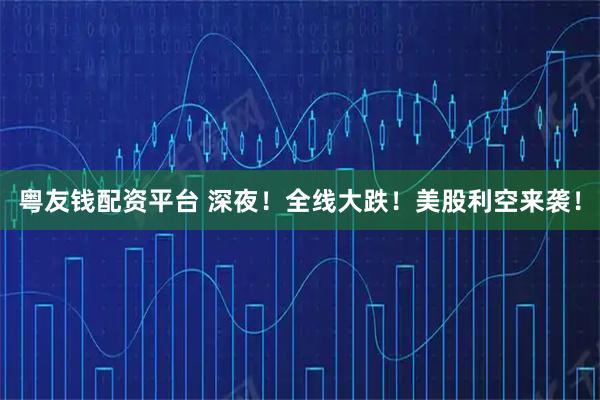 粤友钱配资平台 深夜！全线大跌！美股利空来袭！